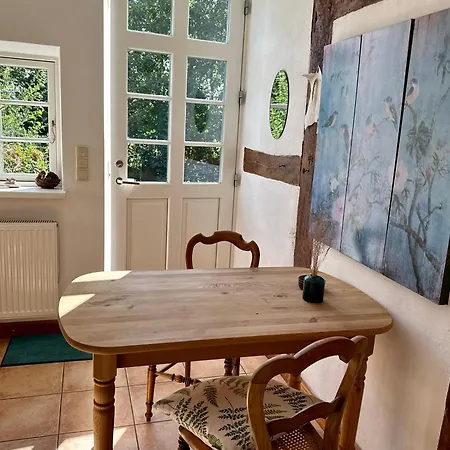 Apartment Mecklenbü Mit Teich, Kamin, Sauna Und Hotpott